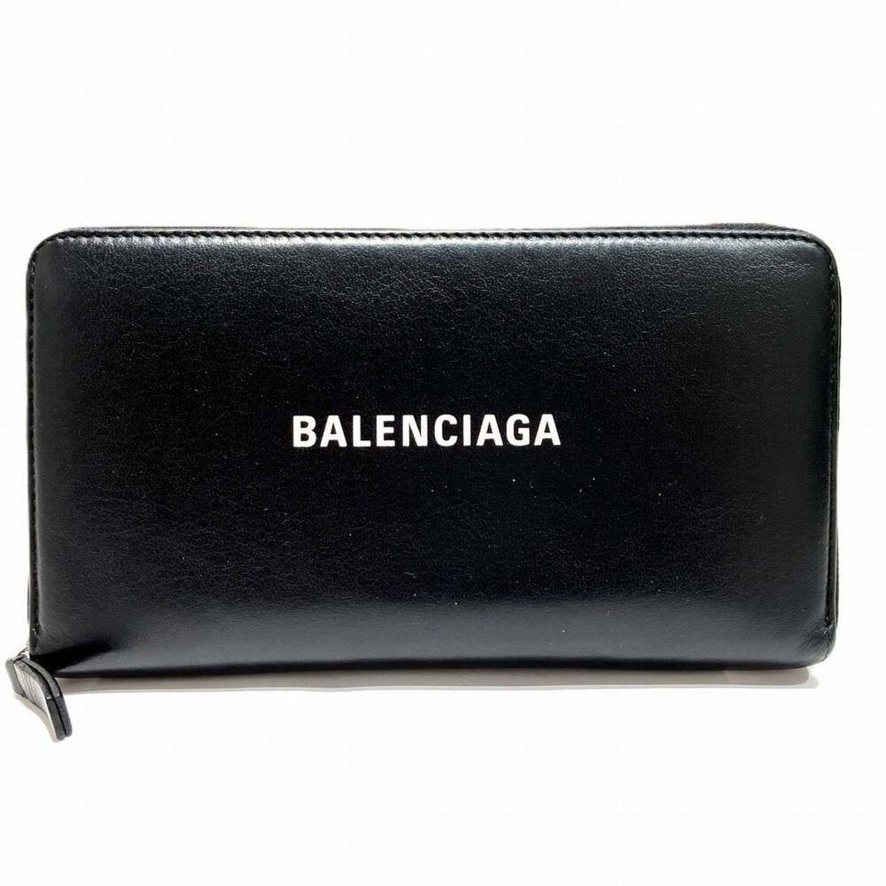 Balenciaga BALENCIAGA Long Wallet Everyday Leather 551935